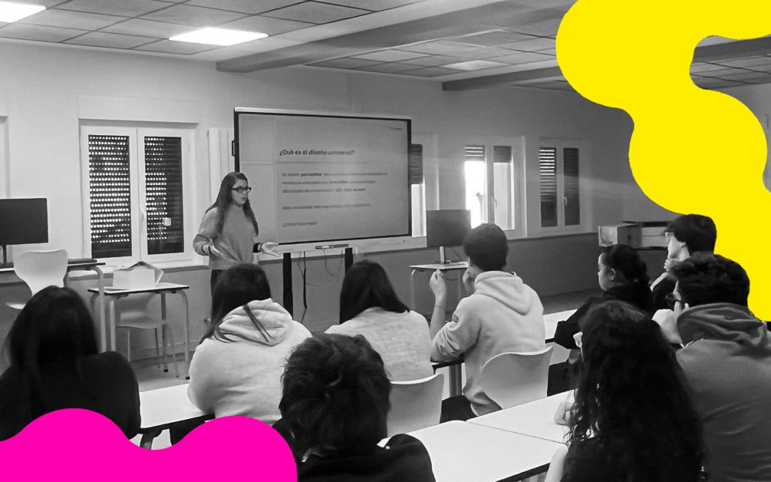 El diseño será accesible o no será: Formación con Fundación Iddeas en la EASDI de Corella