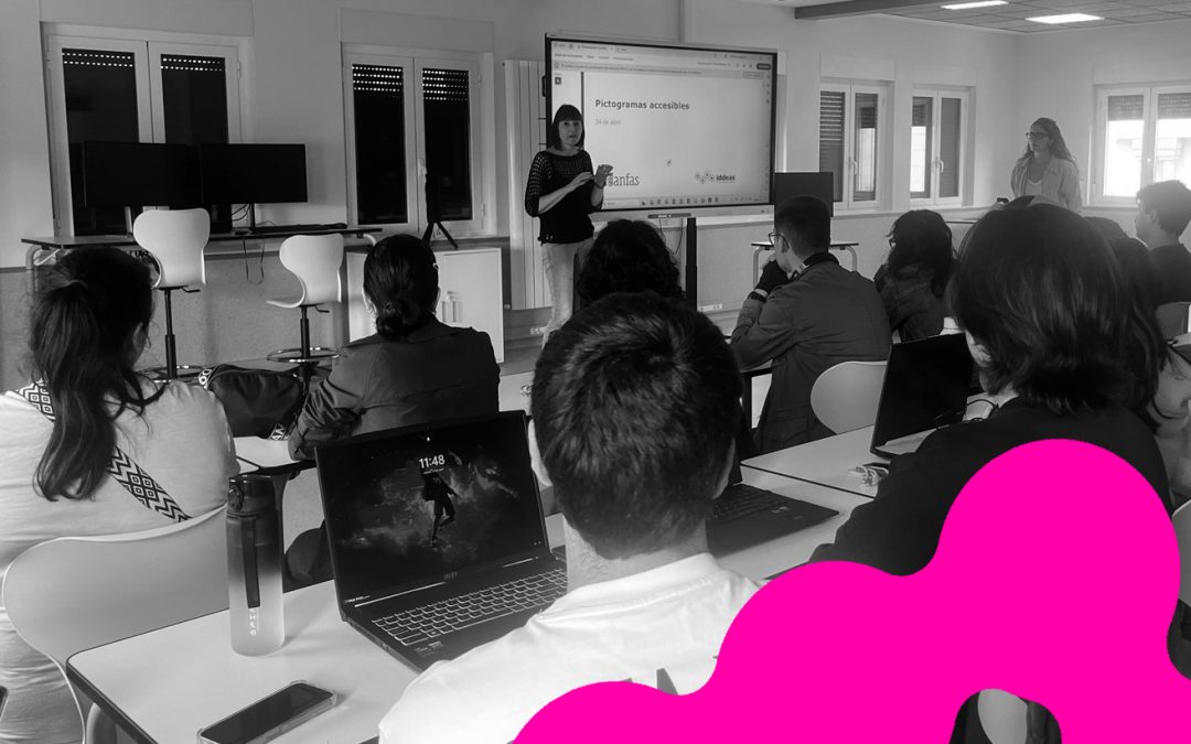 Alumnado de EESS y profesorado participante en DICOLABORA recibe formación especializada en pictogramas accesibles y validación cognitiva